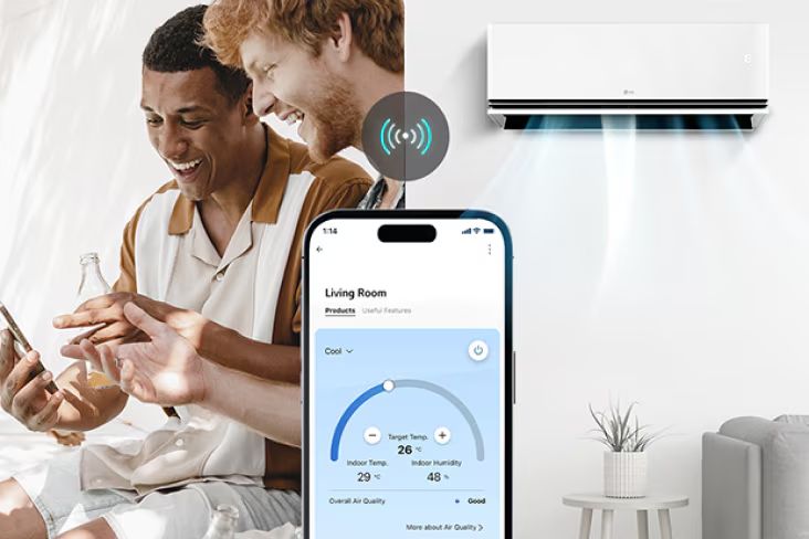 Chăm sóc không khí cho phòng thông minh hơn và cuộc sống trở nên đơn giản hơn cùng với LG ThinQ