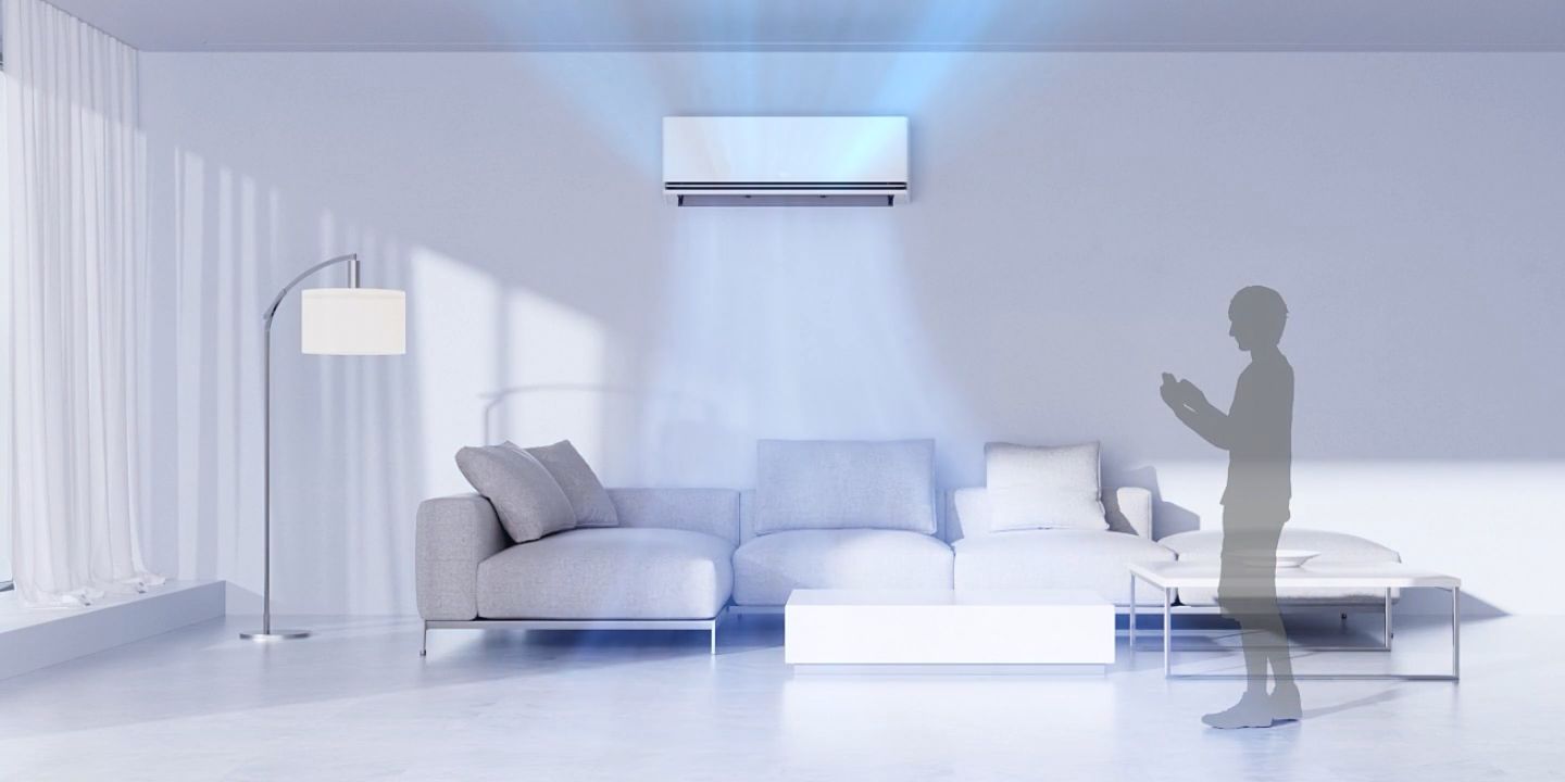 Cửa gió Kép DUAL Vane có trên điều hòa LG IDC12M1